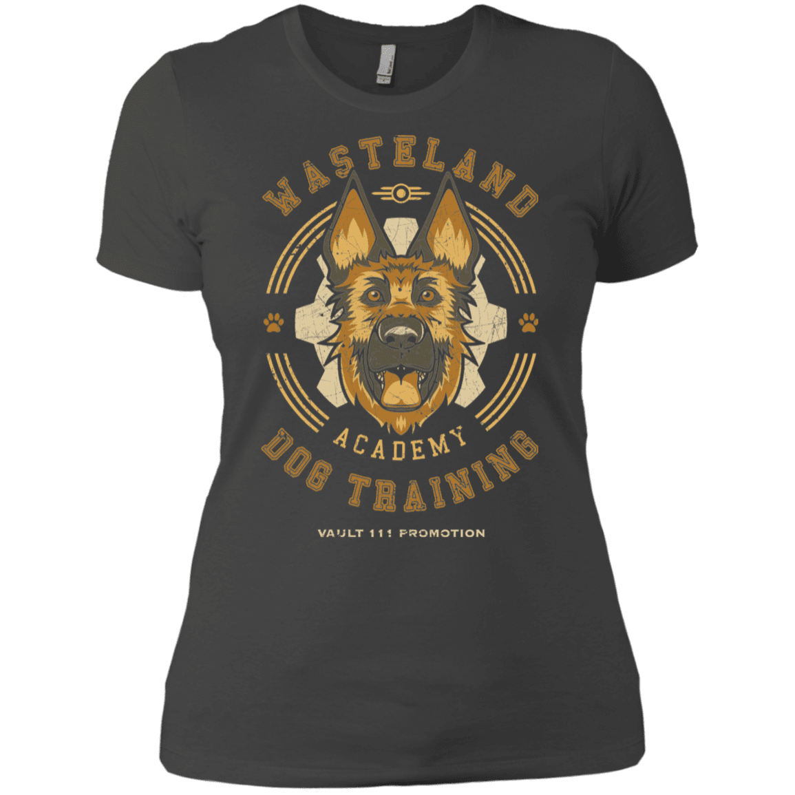 T-Shirts Heavy Metal / X-Small Dogmeat Training Academy Women's Premium T-Shirt