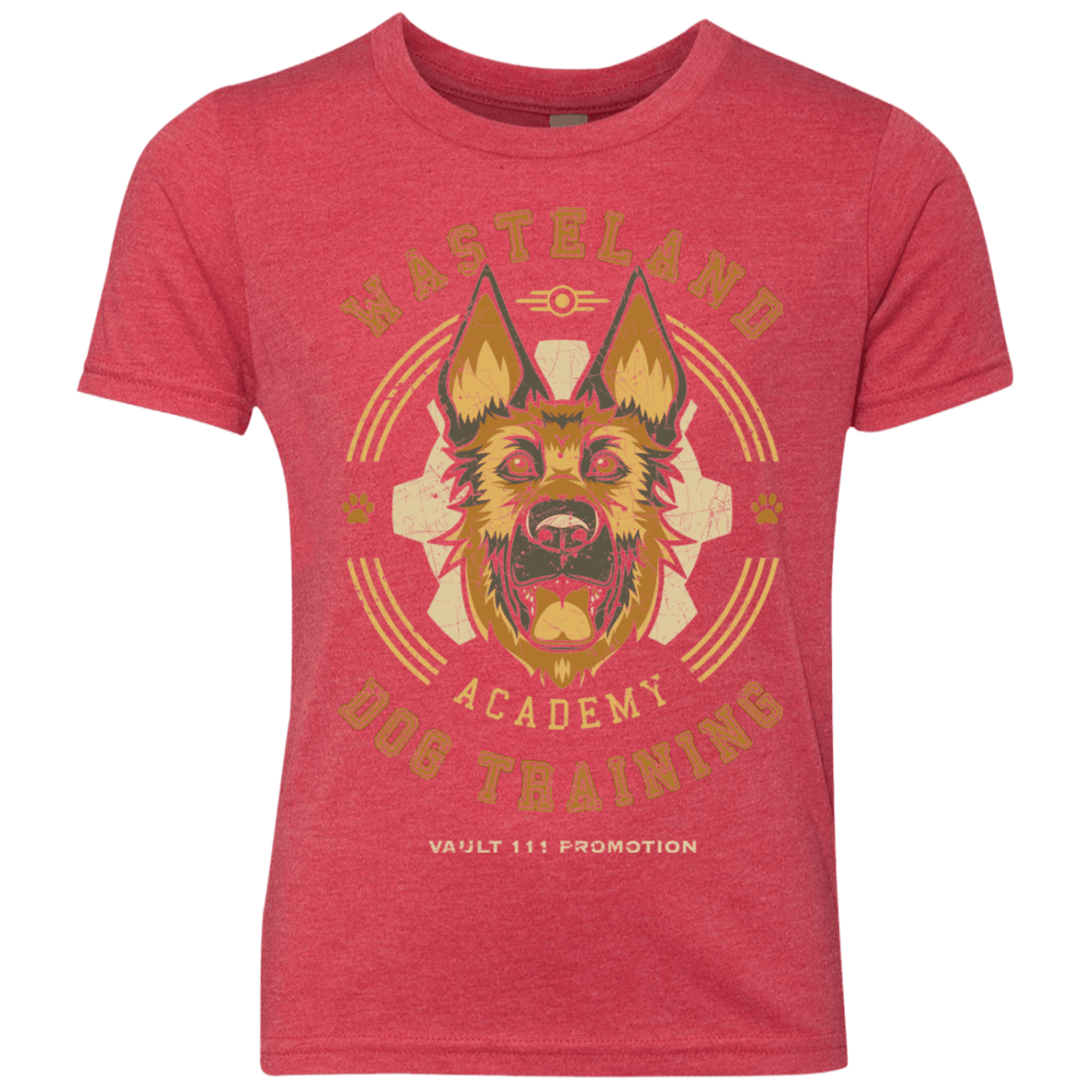 T-Shirts Vintage Red / YXS Dogmeat Training Academy Youth Triblend T-Shirt