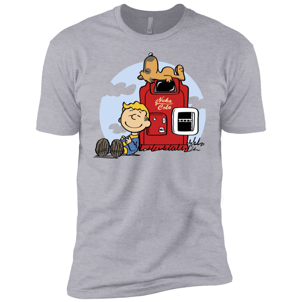 T-Shirts Heather Grey / YXS Dogmuts Boys Premium T-Shirt