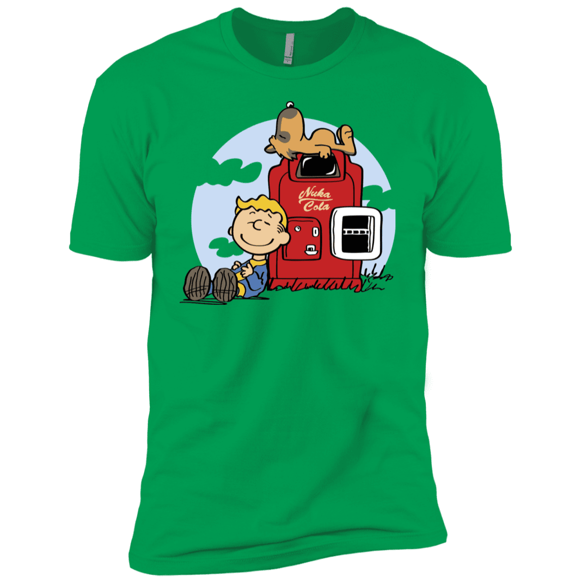 T-Shirts Kelly Green / YXS Dogmuts Boys Premium T-Shirt
