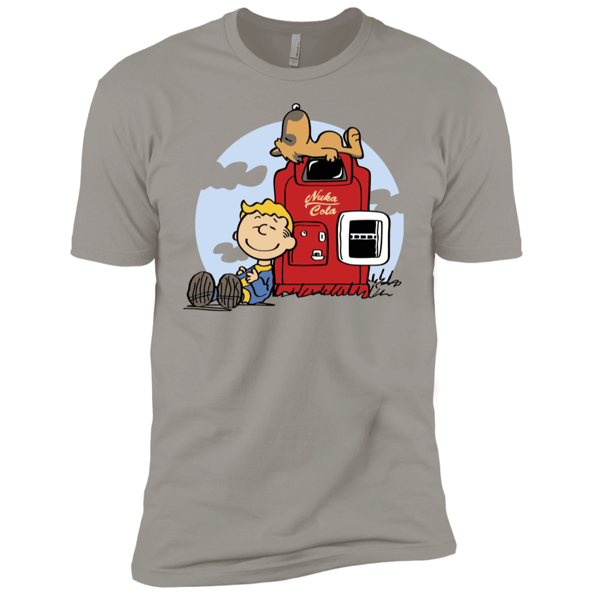 T-Shirts Light Grey / YXS Dogmuts Boys Premium T-Shirt