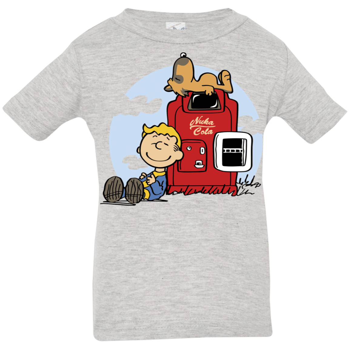 T-Shirts Heather Grey / 6 Months Dogmuts Infant Premium T-Shirt