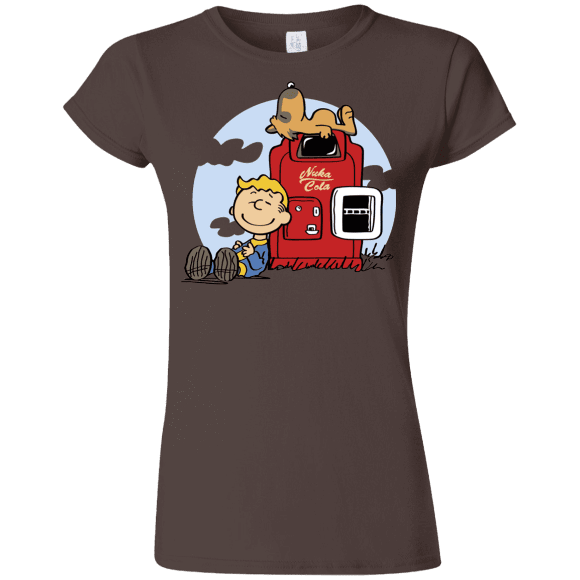 T-Shirts Dark Chocolate / S Dogmuts Junior Slimmer-Fit T-Shirt