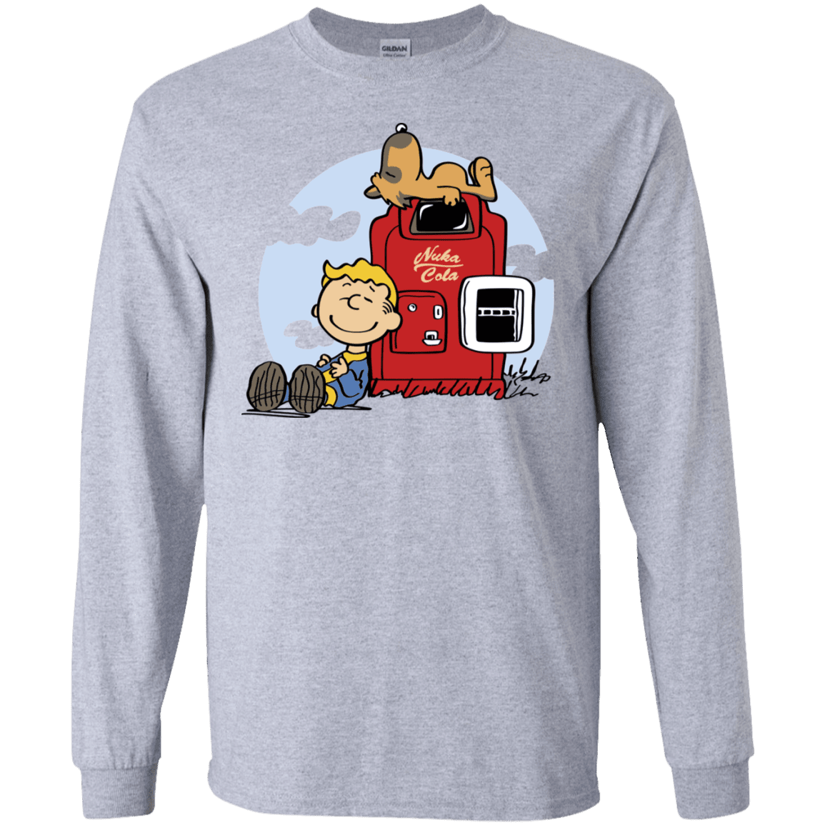 T-Shirts Sport Grey / S Dogmuts Men's Long Sleeve T-Shirt