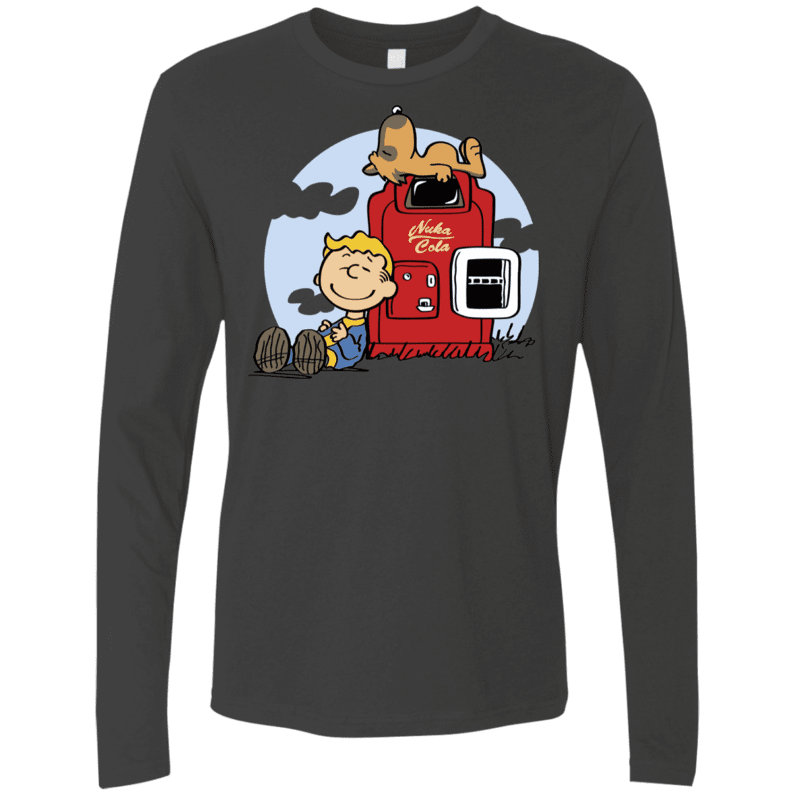 T-Shirts Heavy Metal / S Dogmuts Men's Premium Long Sleeve