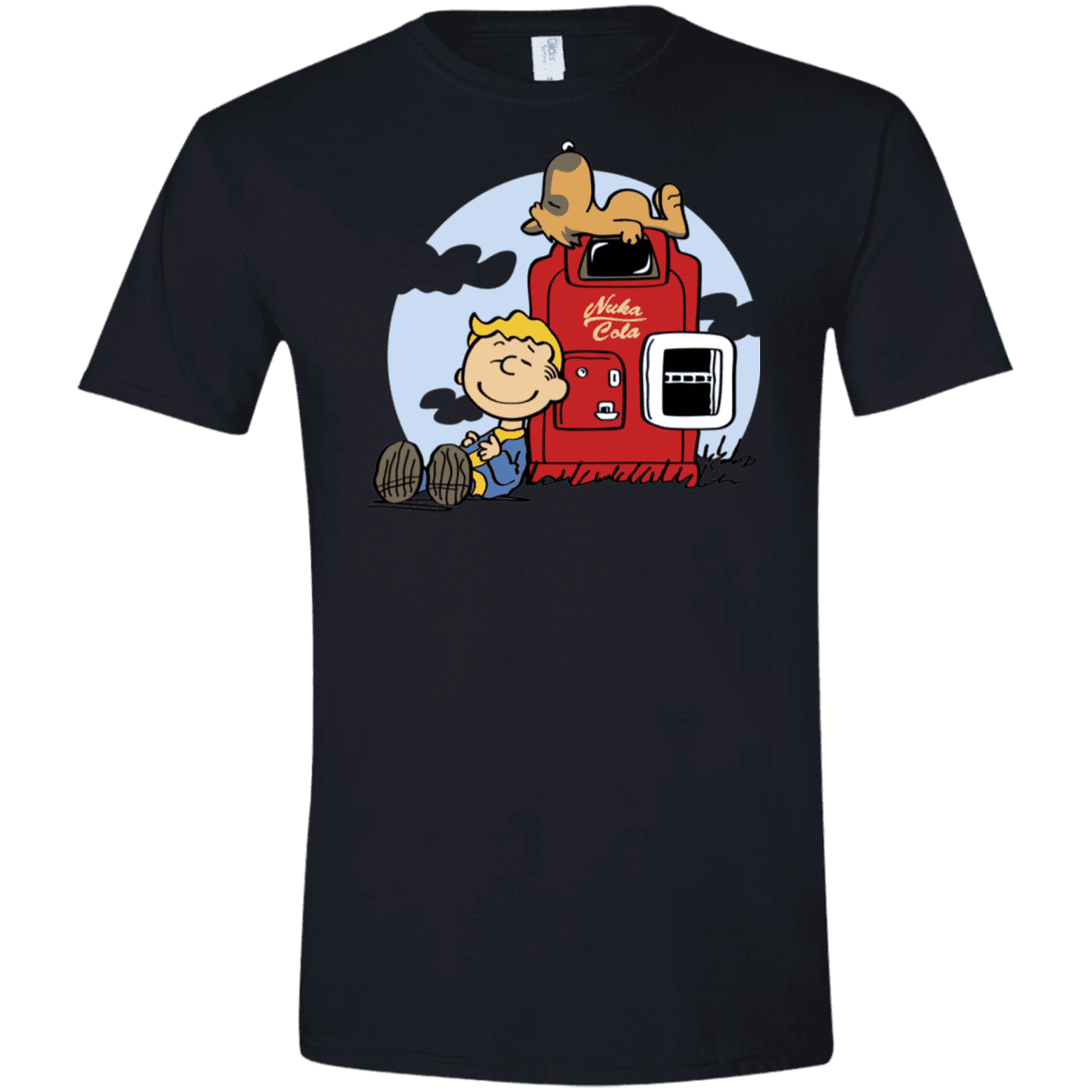 T-Shirts Black / X-Small Dogmuts Men's Semi-Fitted Softstyle