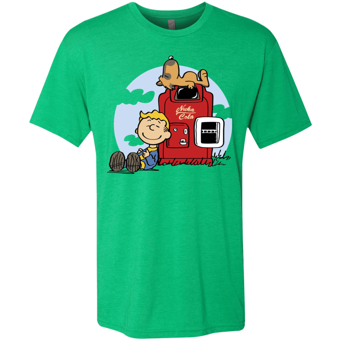 T-Shirts Envy / S Dogmuts Men's Triblend T-Shirt