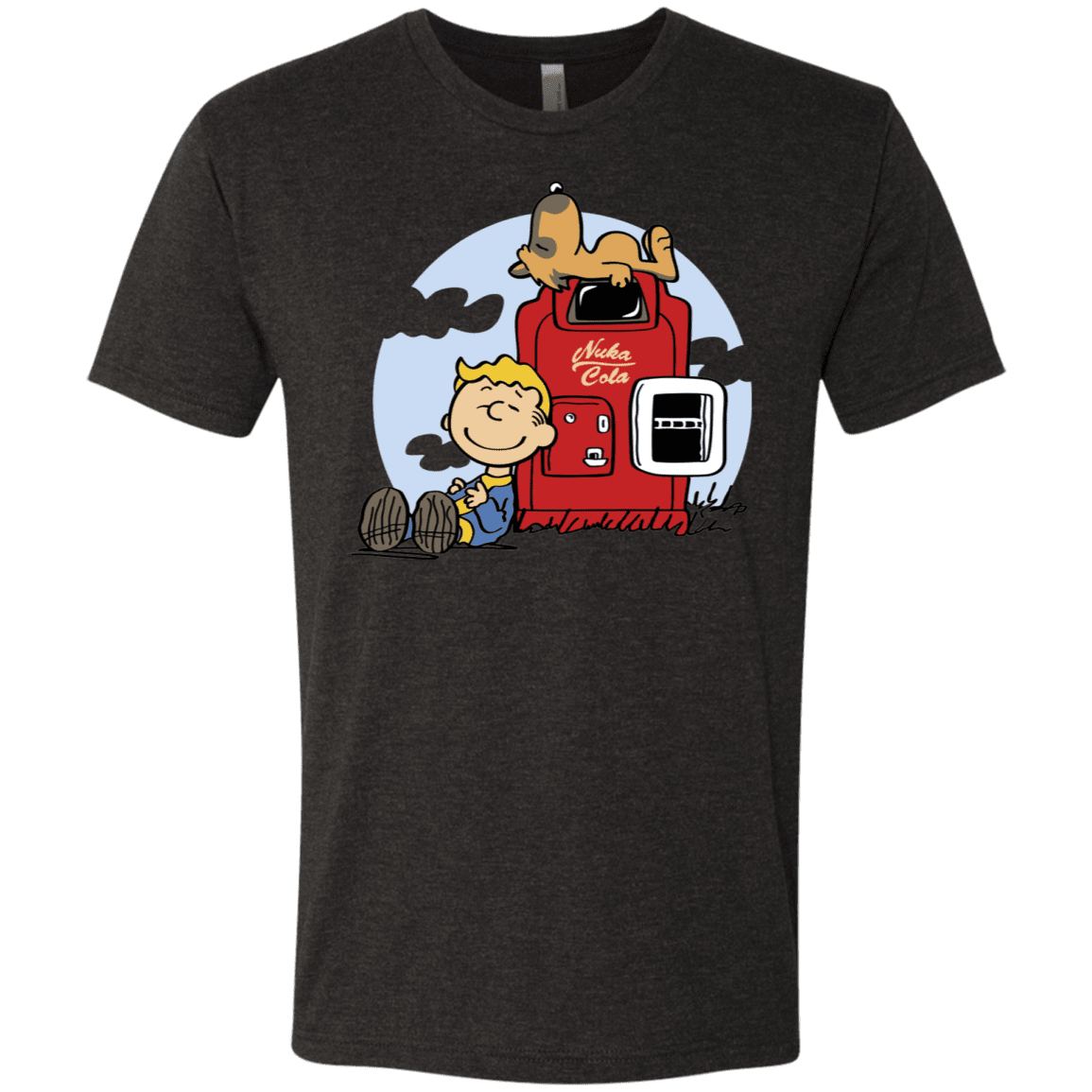 T-Shirts Vintage Black / S Dogmuts Men's Triblend T-Shirt