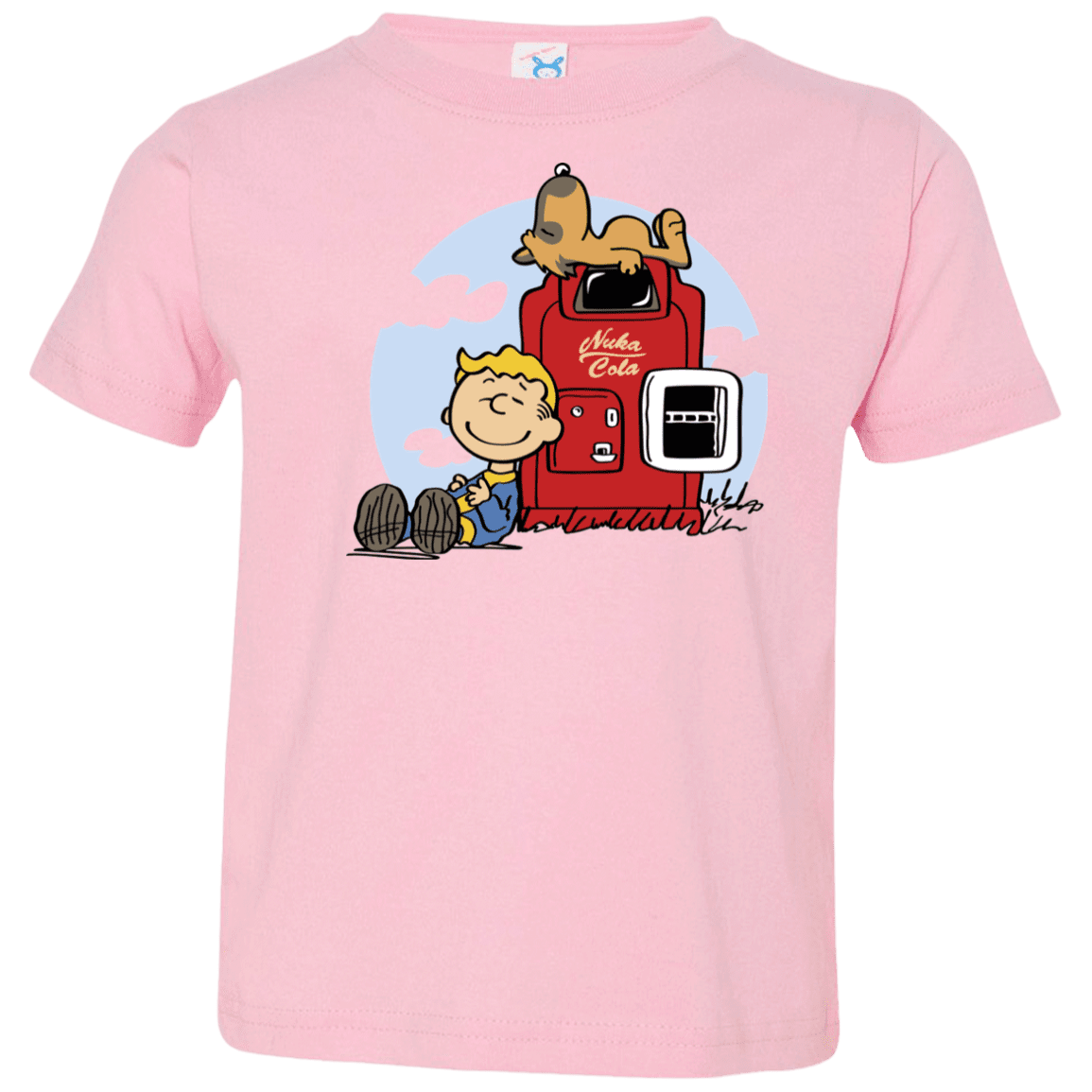 T-Shirts Pink / 2T Dogmuts Toddler Premium T-Shirt