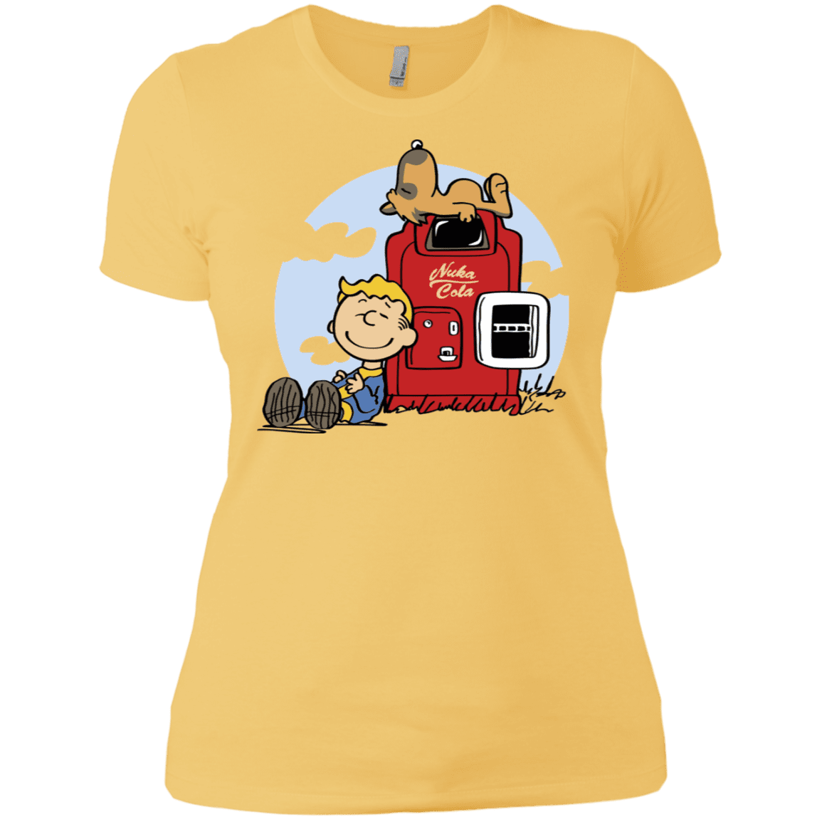 T-Shirts Banana Cream/ / X-Small Dogmuts Women's Premium T-Shirt