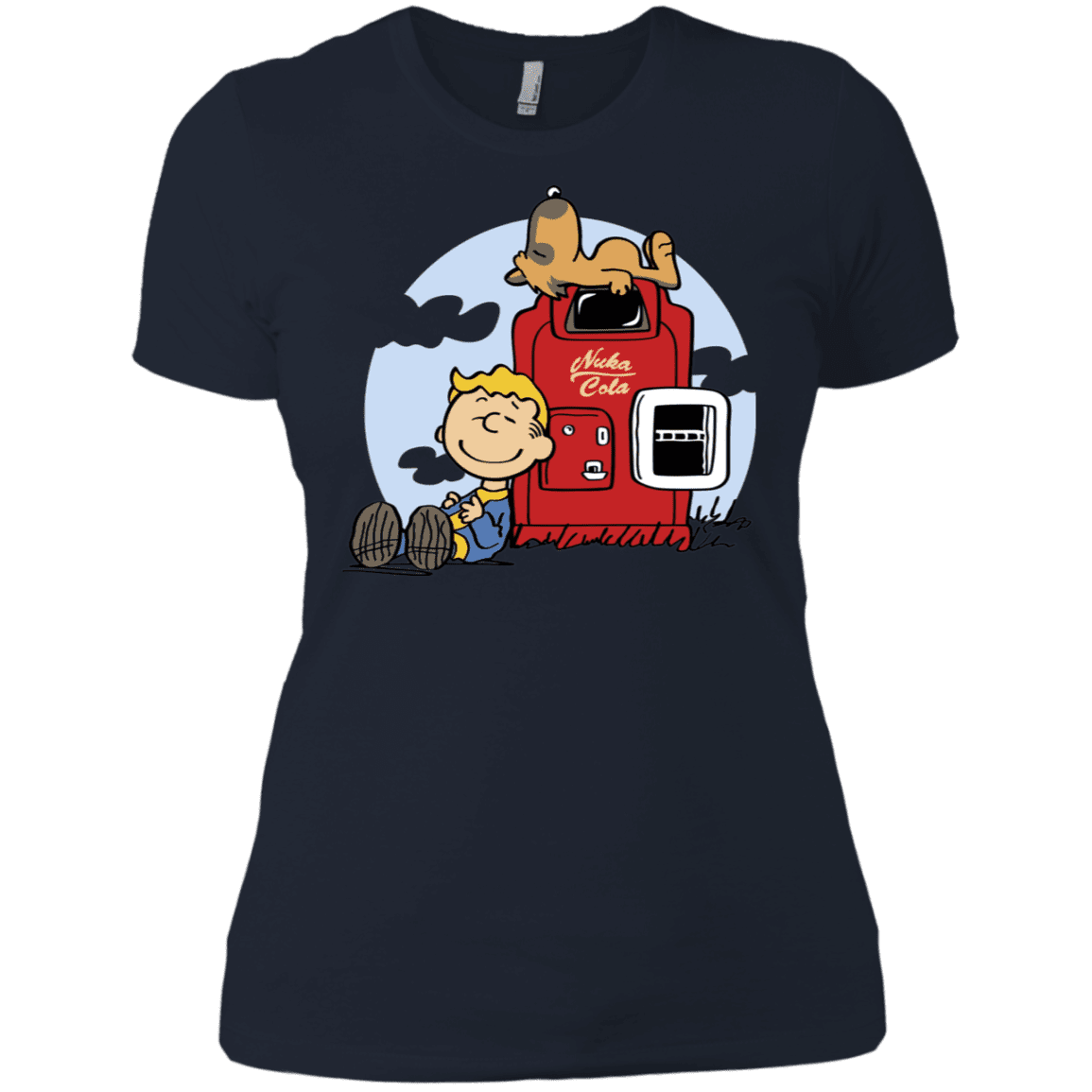 T-Shirts Midnight Navy / X-Small Dogmuts Women's Premium T-Shirt
