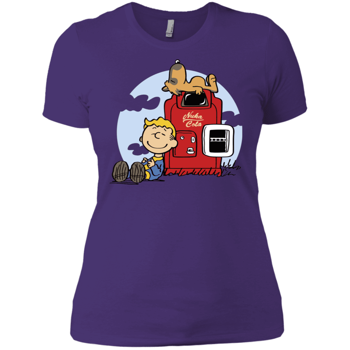 T-Shirts Purple Rush/ / X-Small Dogmuts Women's Premium T-Shirt