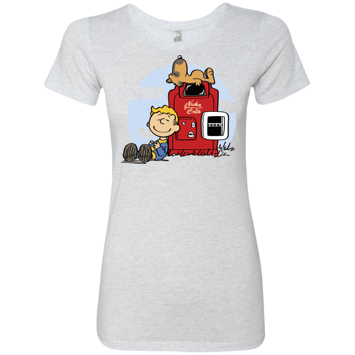 T-Shirts Heather White / S Dogmuts Women's Triblend T-Shirt