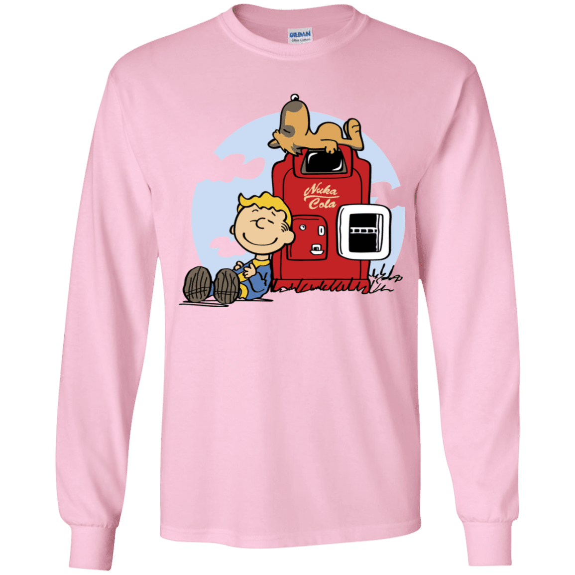 T-Shirts Light Pink / YS Dogmuts Youth Long Sleeve T-Shirt