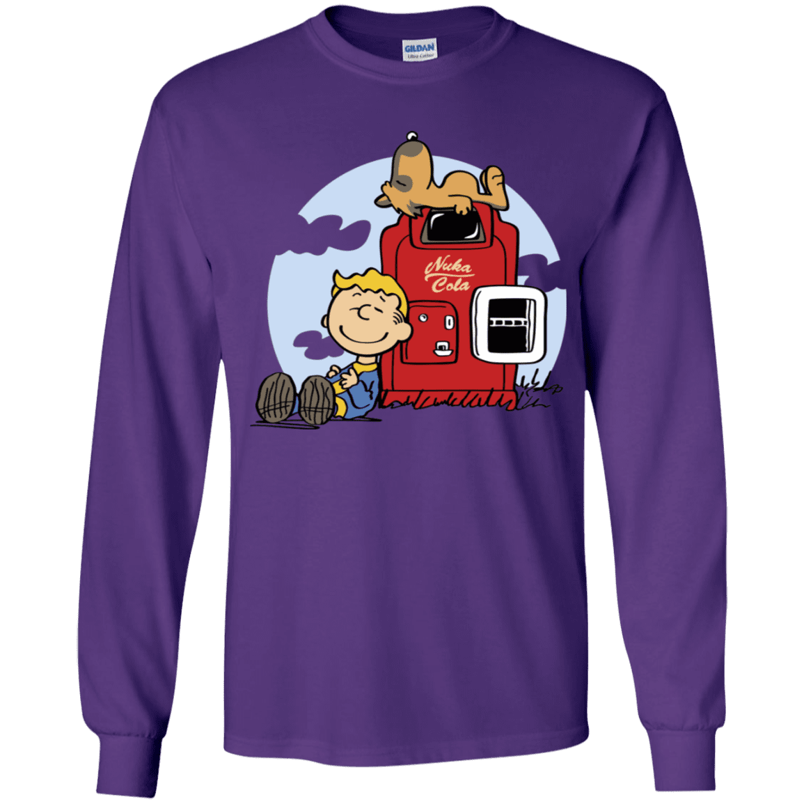T-Shirts Purple / YS Dogmuts Youth Long Sleeve T-Shirt
