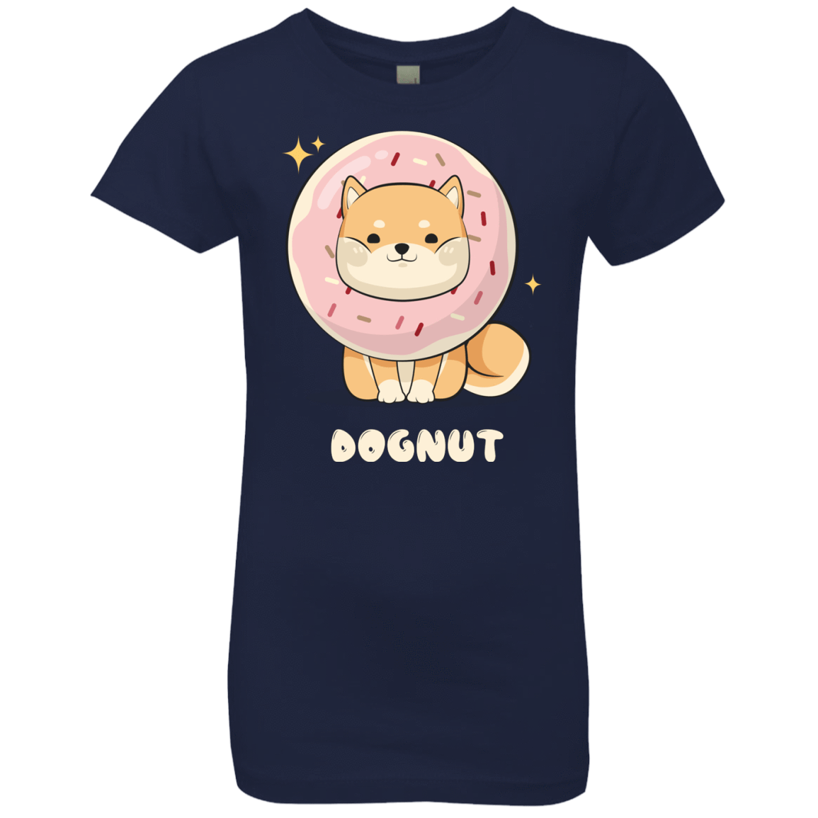 T-Shirts Midnight Navy / YXS Dognut Girls Premium T-Shirt