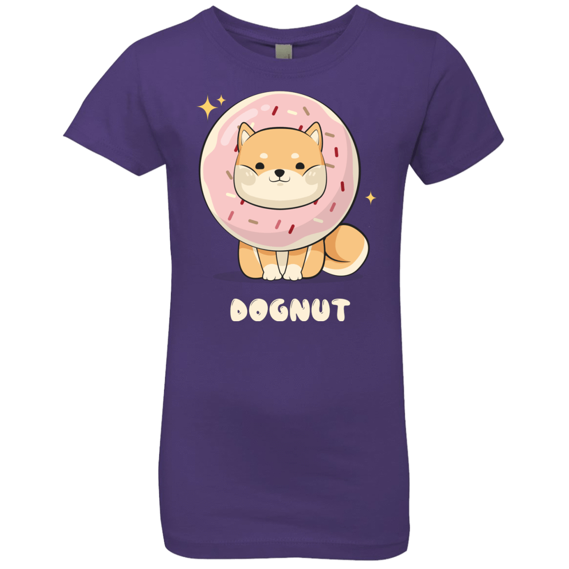 T-Shirts Purple Rush / YXS Dognut Girls Premium T-Shirt