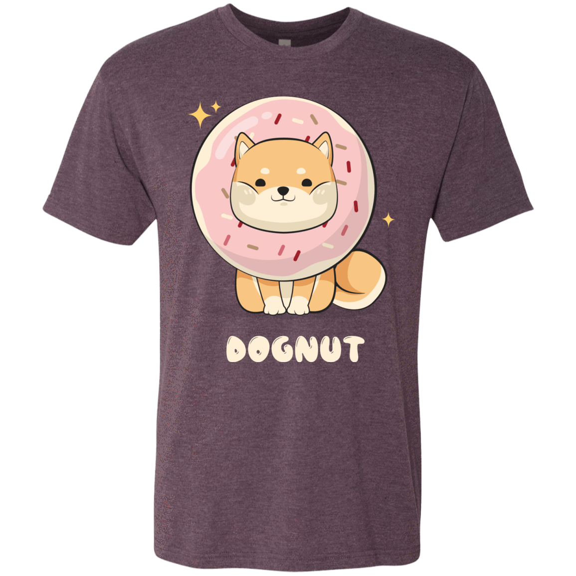 T-Shirts Vintage Purple / Small Dognut Men's Triblend T-Shirt