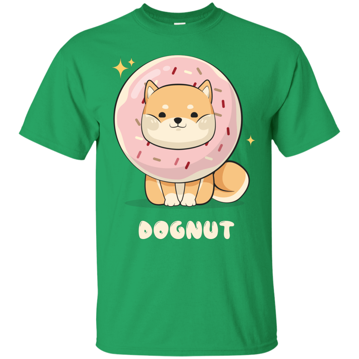 T-Shirts Irish Green / Small Dognut T-Shirt