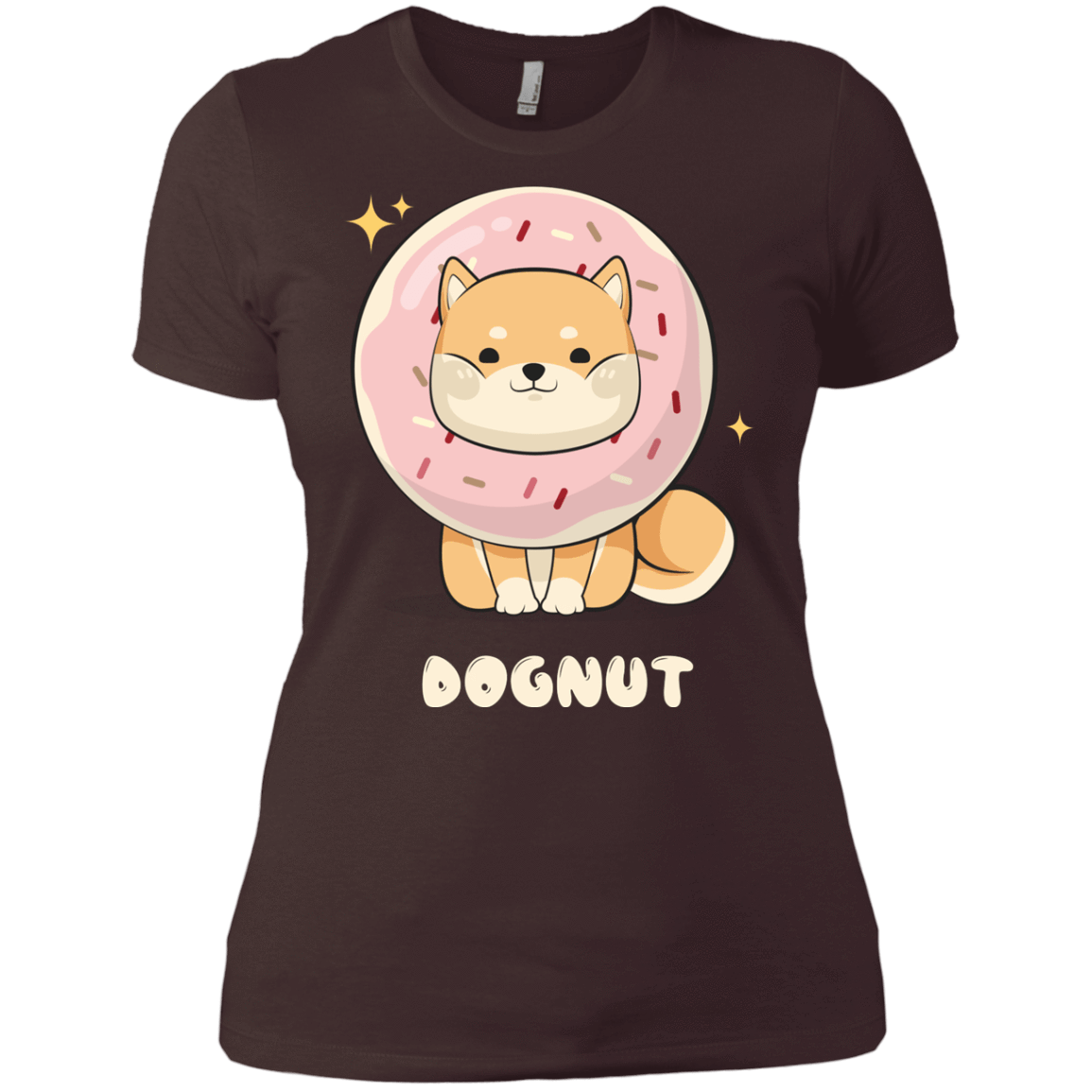 T-Shirts Dark Chocolate / X-Small Dognut Women's Premium T-Shirt