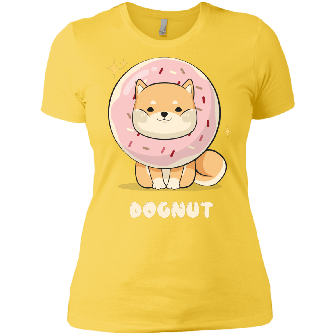 T-Shirts Vibrant Yellow / X-Small Dognut Women's Premium T-Shirt