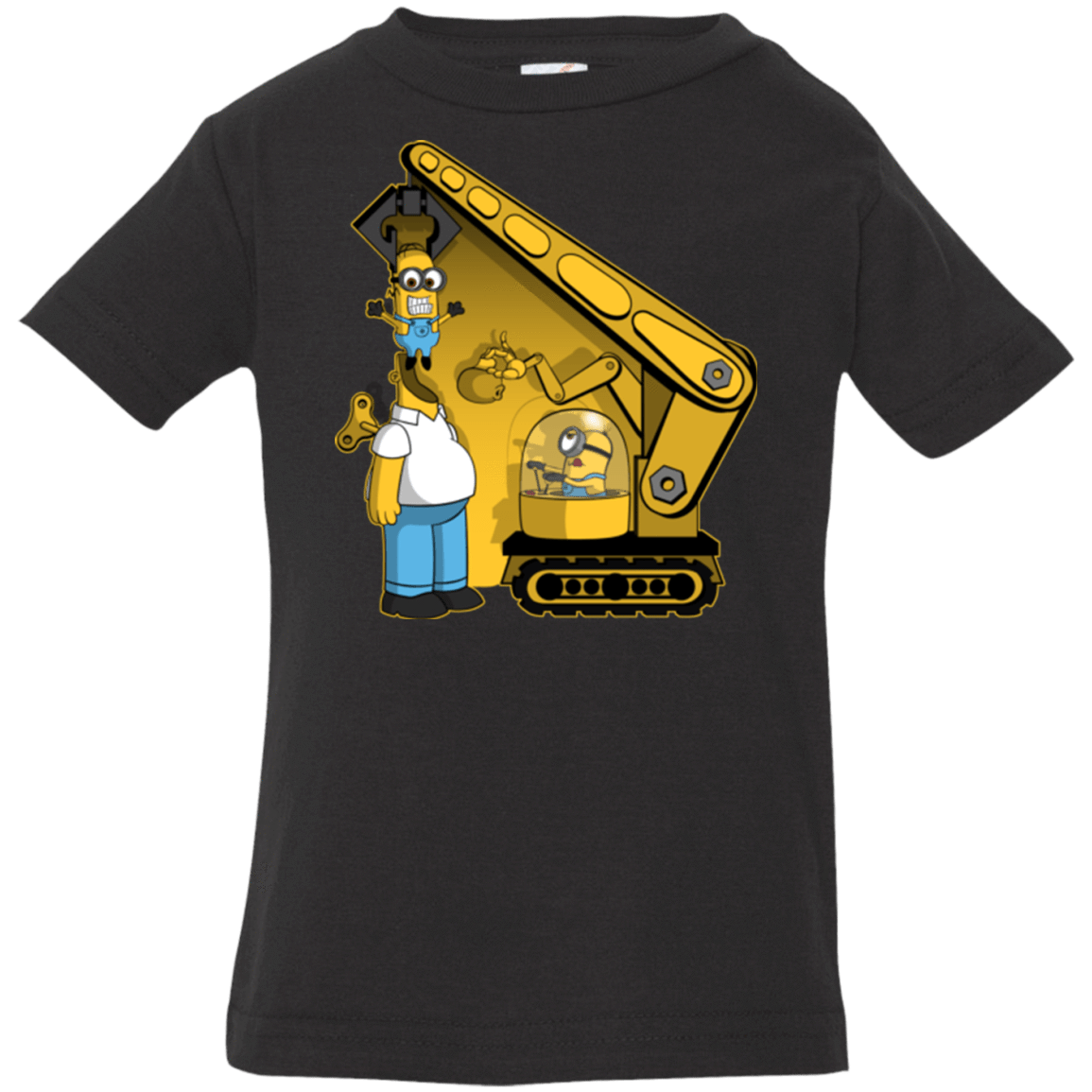 T-Shirts Black / 6 Months Doh Minion Infant PremiumT-Shirt