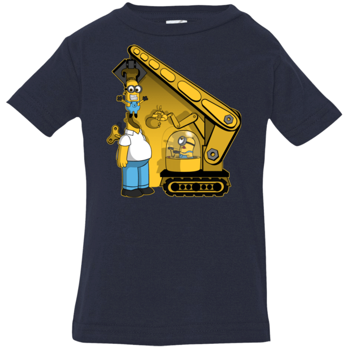 T-Shirts Navy / 6 Months Doh Minion Infant PremiumT-Shirt