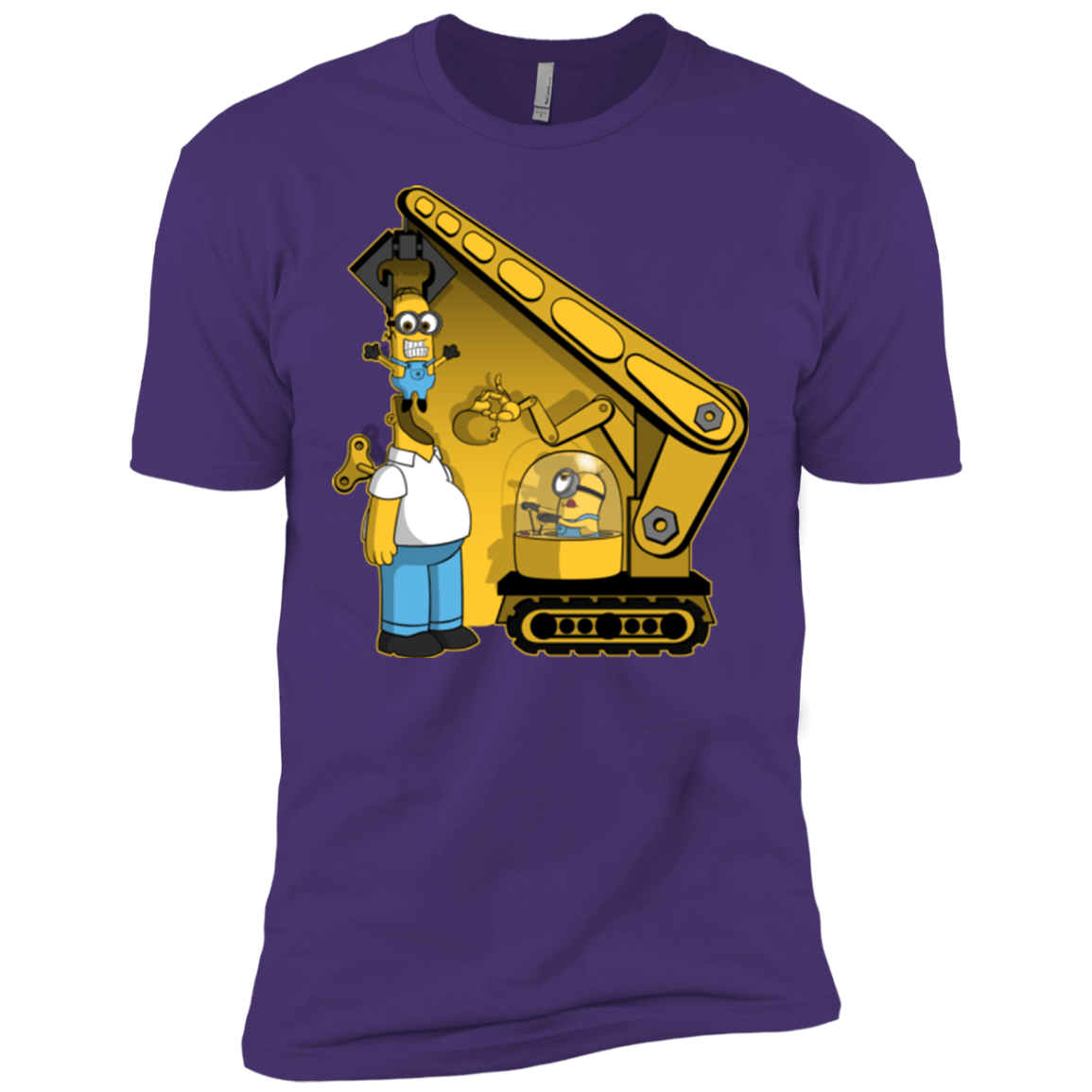T-Shirts Purple / X-Small Doh Minion Men's Premium T-Shirt