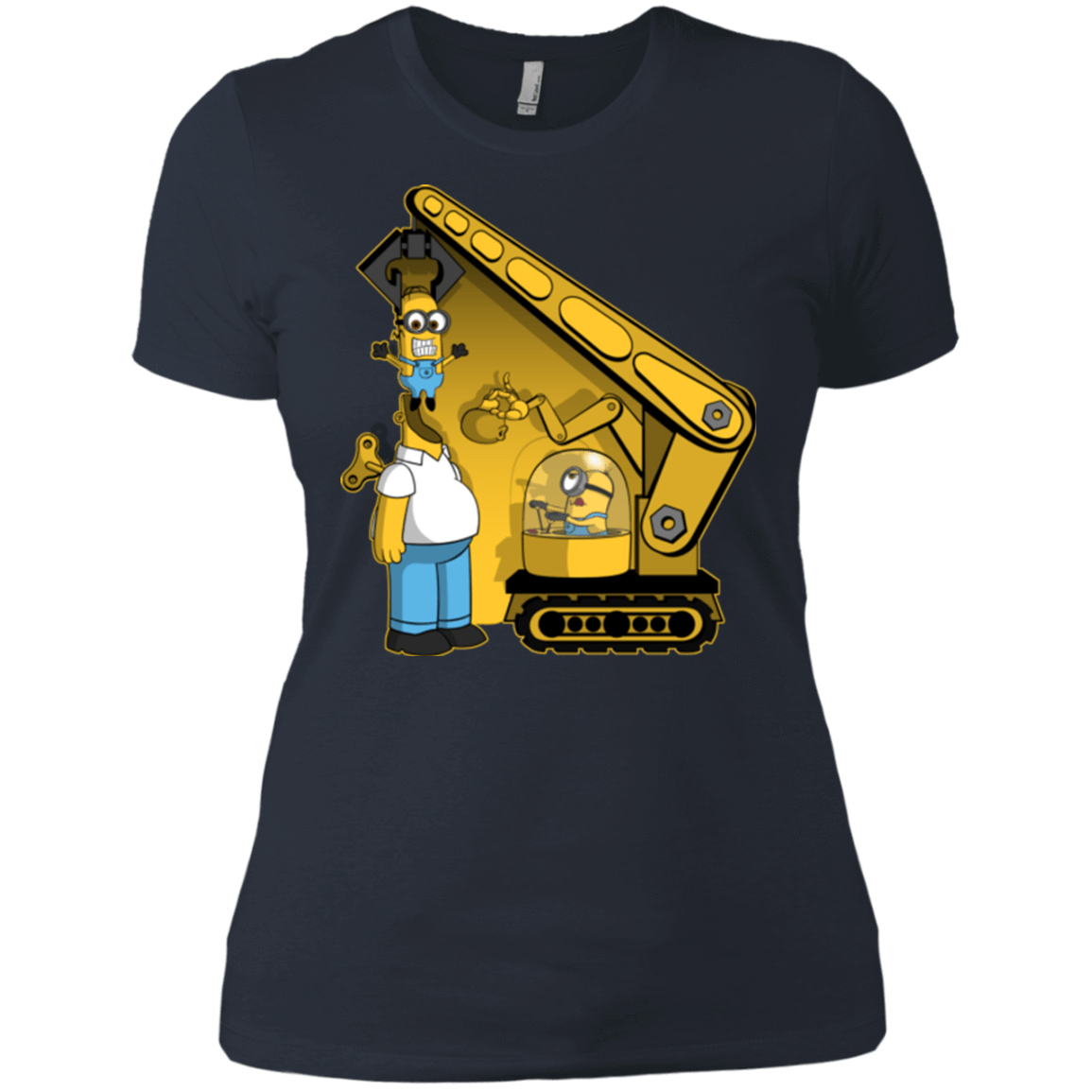 T-Shirts Indigo / X-Small Doh Minion Women's Premium T-Shirt