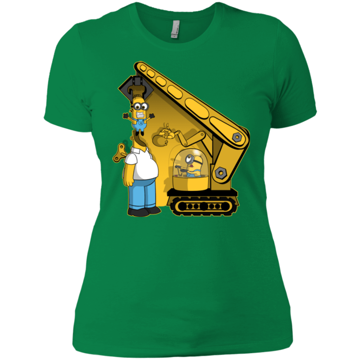 T-Shirts Kelly Green / X-Small Doh Minion Women's Premium T-Shirt