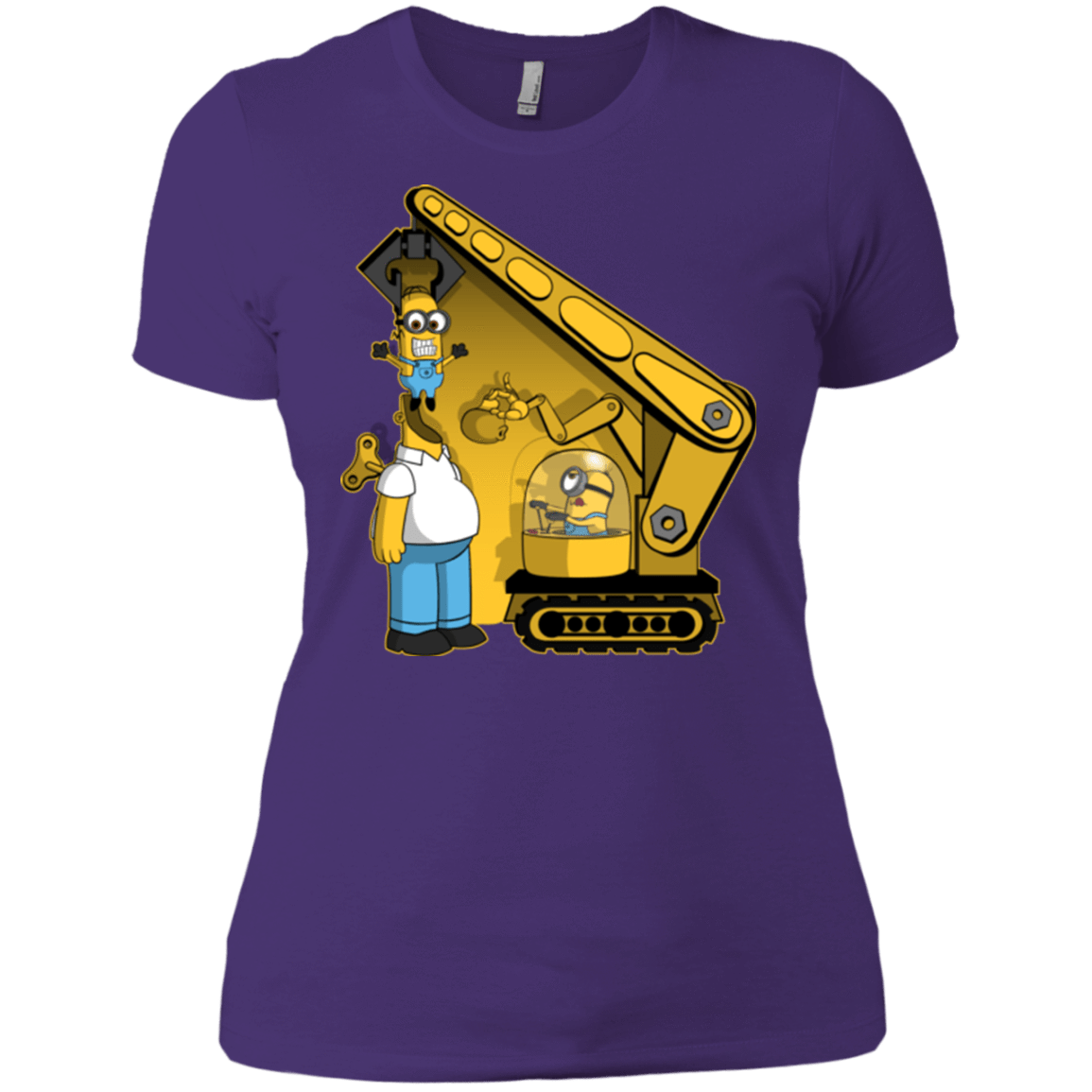 T-Shirts Purple / X-Small Doh Minion Women's Premium T-Shirt