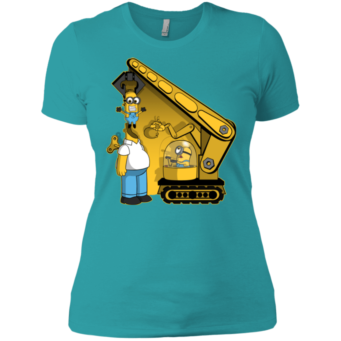 T-Shirts Tahiti Blue / X-Small Doh Minion Women's Premium T-Shirt