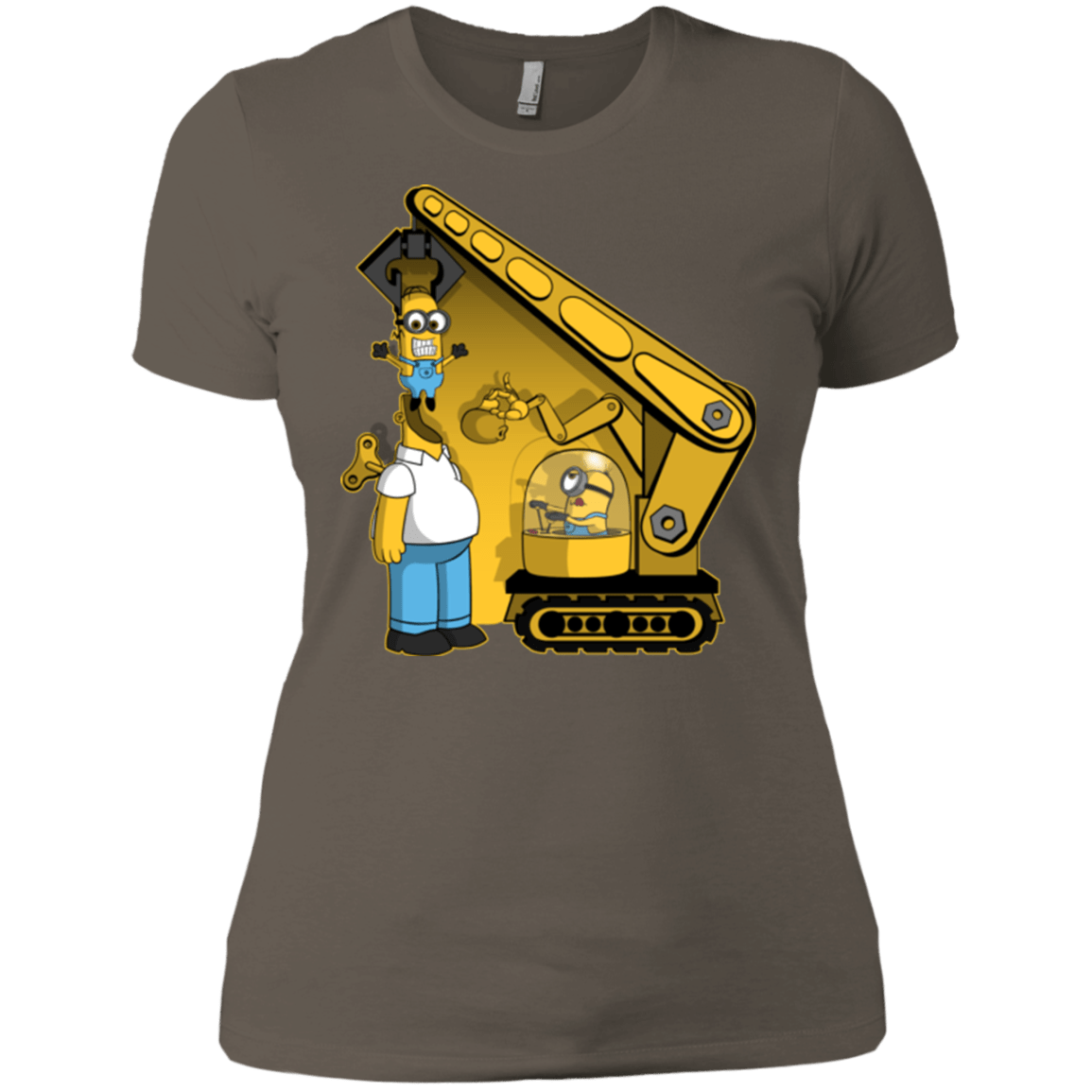 T-Shirts Warm Grey / X-Small Doh Minion Women's Premium T-Shirt