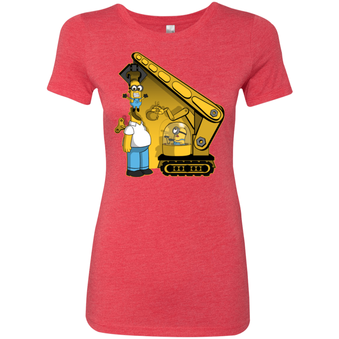 T-Shirts Vintage Red / Small Doh Minion Women's Triblend T-Shirt
