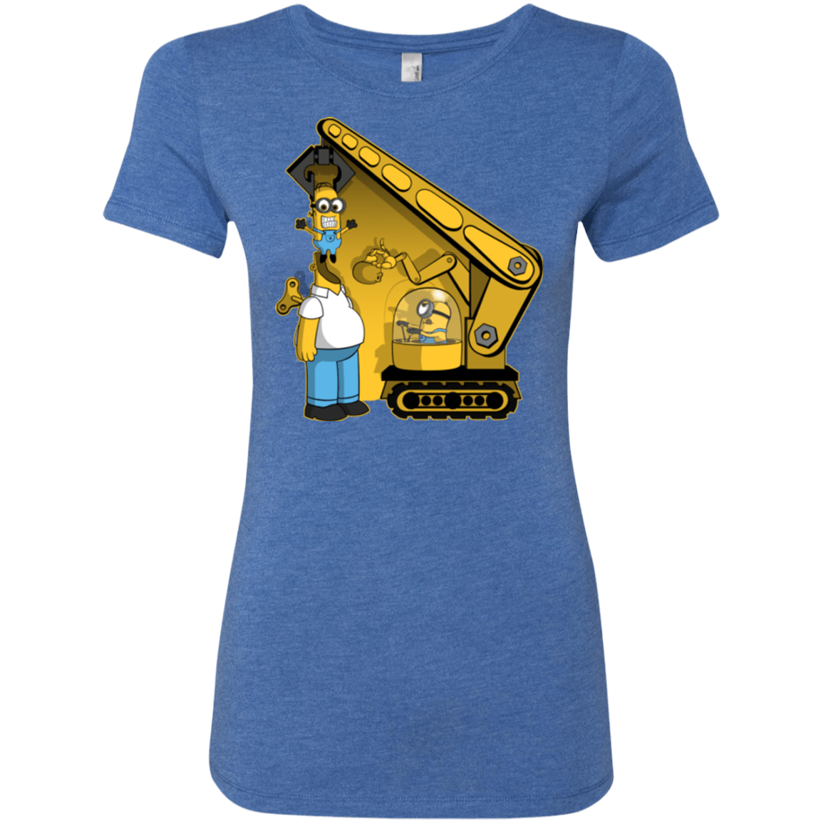 T-Shirts Vintage Royal / Small Doh Minion Women's Triblend T-Shirt