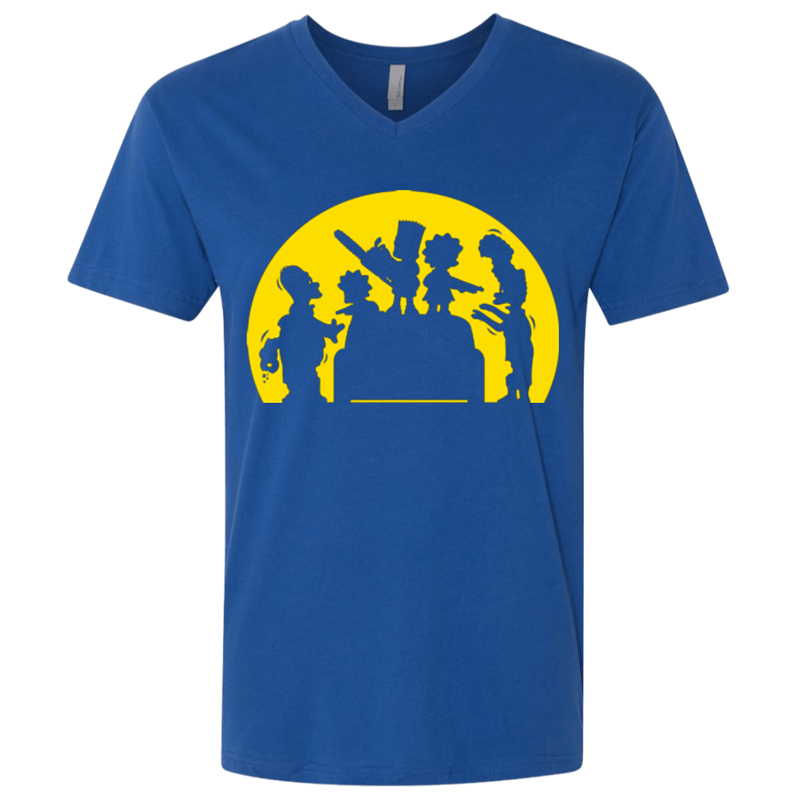 T-Shirts Royal / X-Small Doh Zombies Men's Premium V-Neck