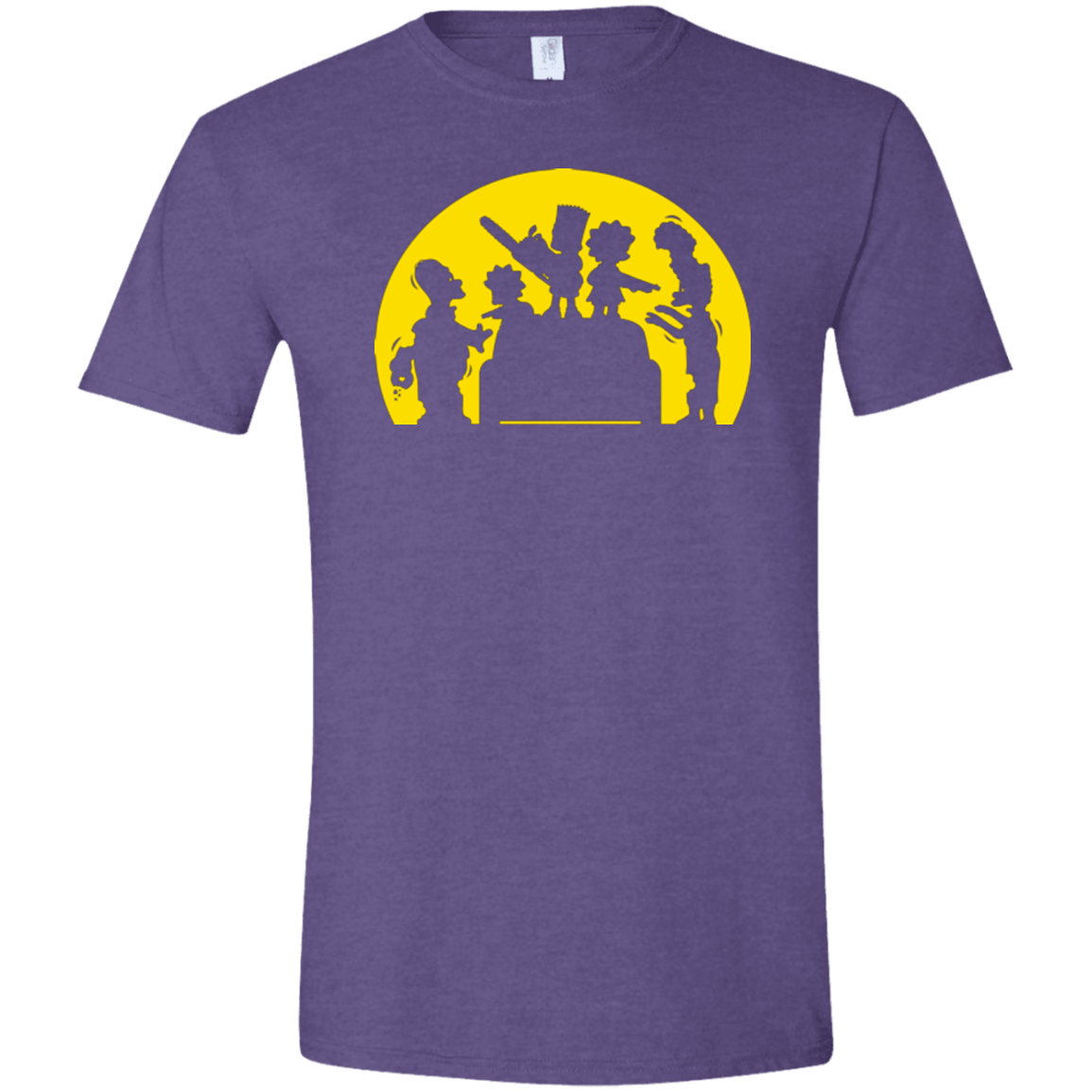 T-Shirts Heather Purple / S Doh Zombies Men's Semi-Fitted Softstyle