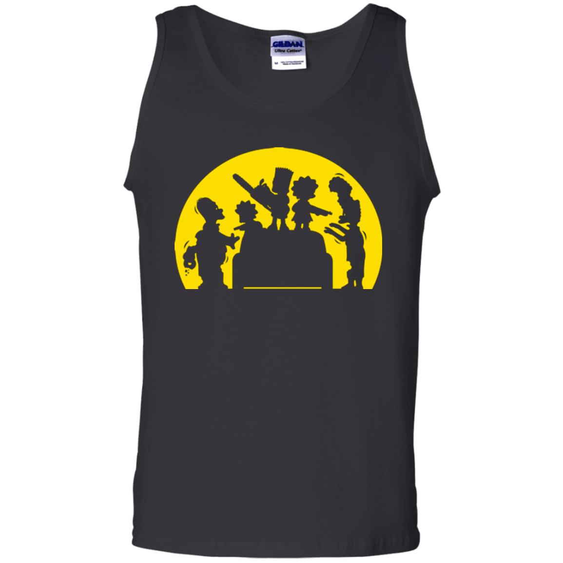 T-Shirts Black / S Doh Zombies Men's Tank Top