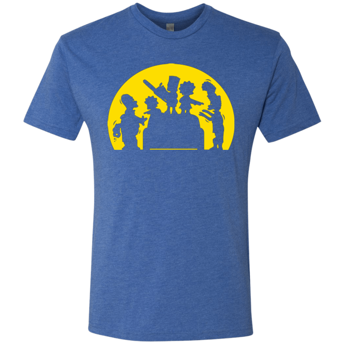 T-Shirts Vintage Royal / S Doh Zombies Men's Triblend T-Shirt