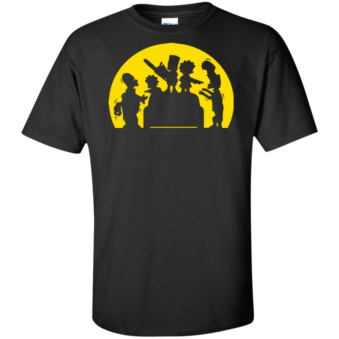 T-Shirts Black / XLT Doh Zombies Tall T-Shirt