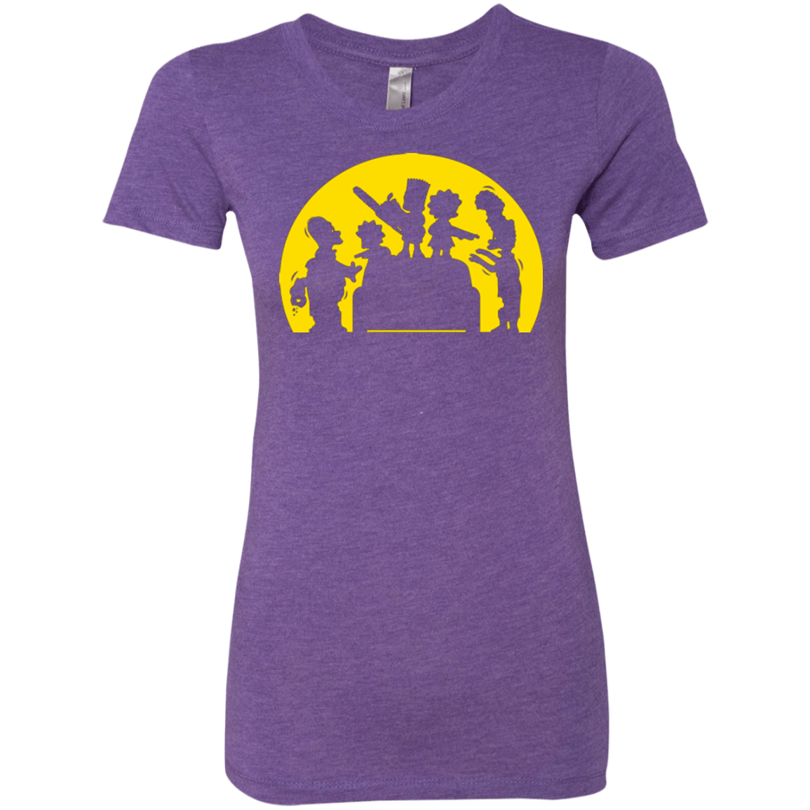 T-Shirts Purple Rush / S Doh Zombies Women's Triblend T-Shirt