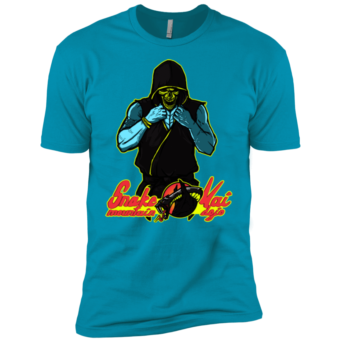 T-Shirts Turquoise / YXS Dojo Master Boys Premium T-Shirt