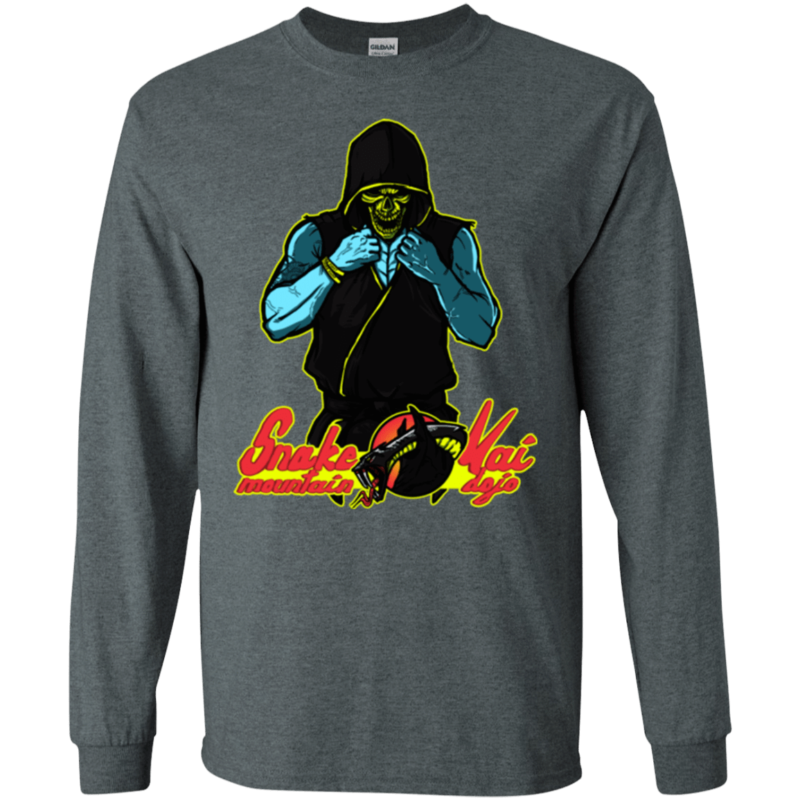 T-Shirts Dark Heather / S Dojo Master Men's Long Sleeve T-Shirt