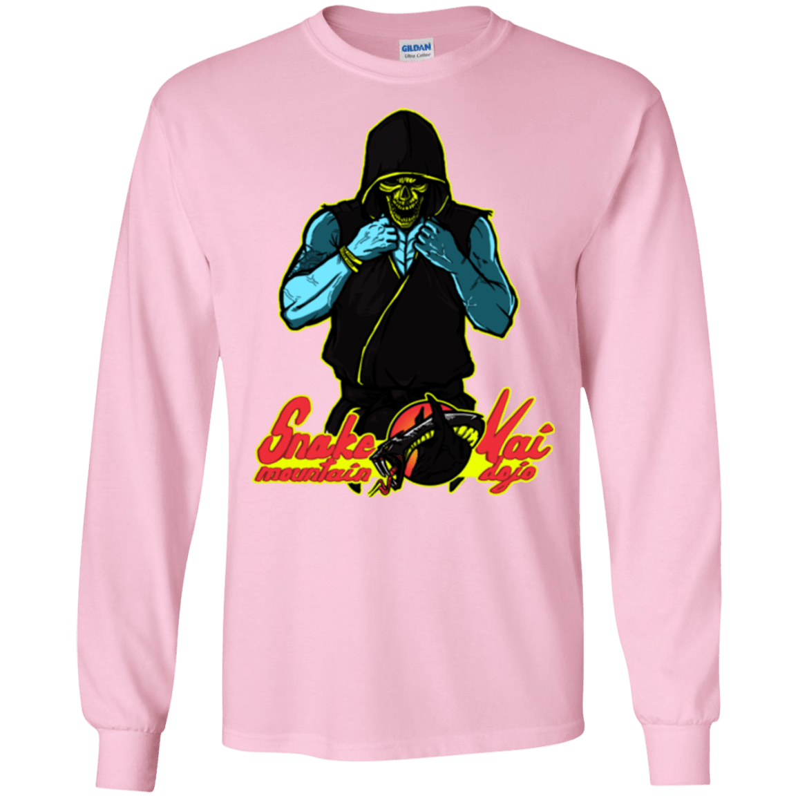 T-Shirts Light Pink / S Dojo Master Men's Long Sleeve T-Shirt