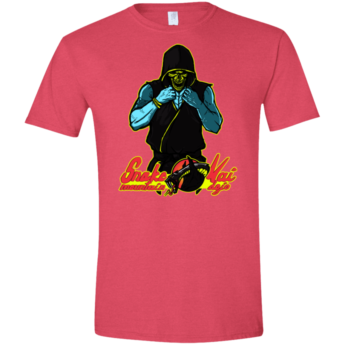 T-Shirts Heather Red / S Dojo Master Men's Semi-Fitted Softstyle