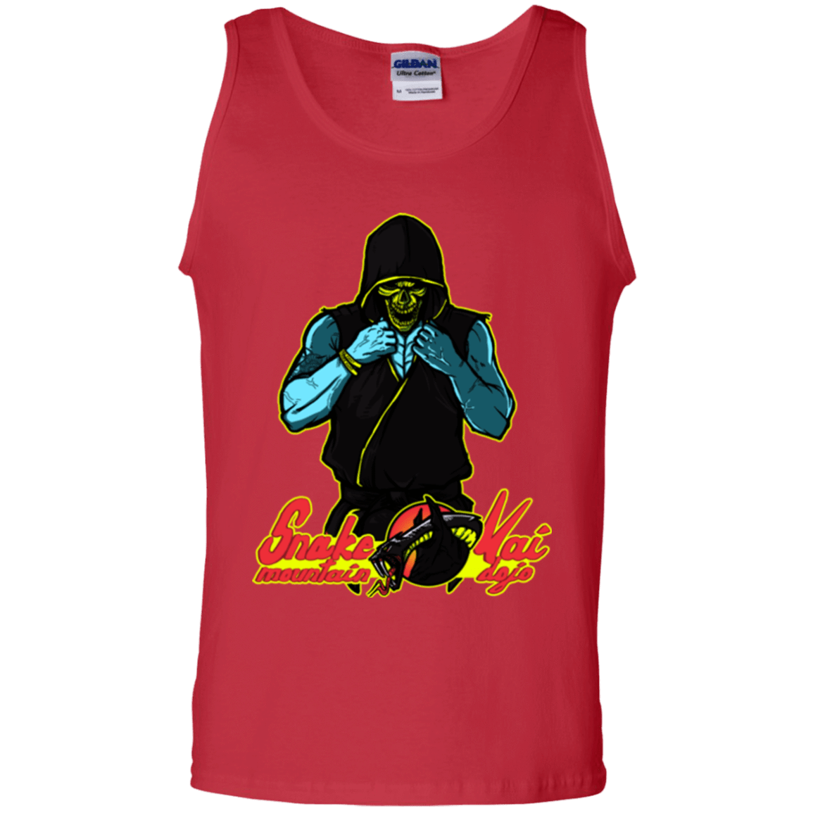 T-Shirts Red / S Dojo Master Men's Tank Top
