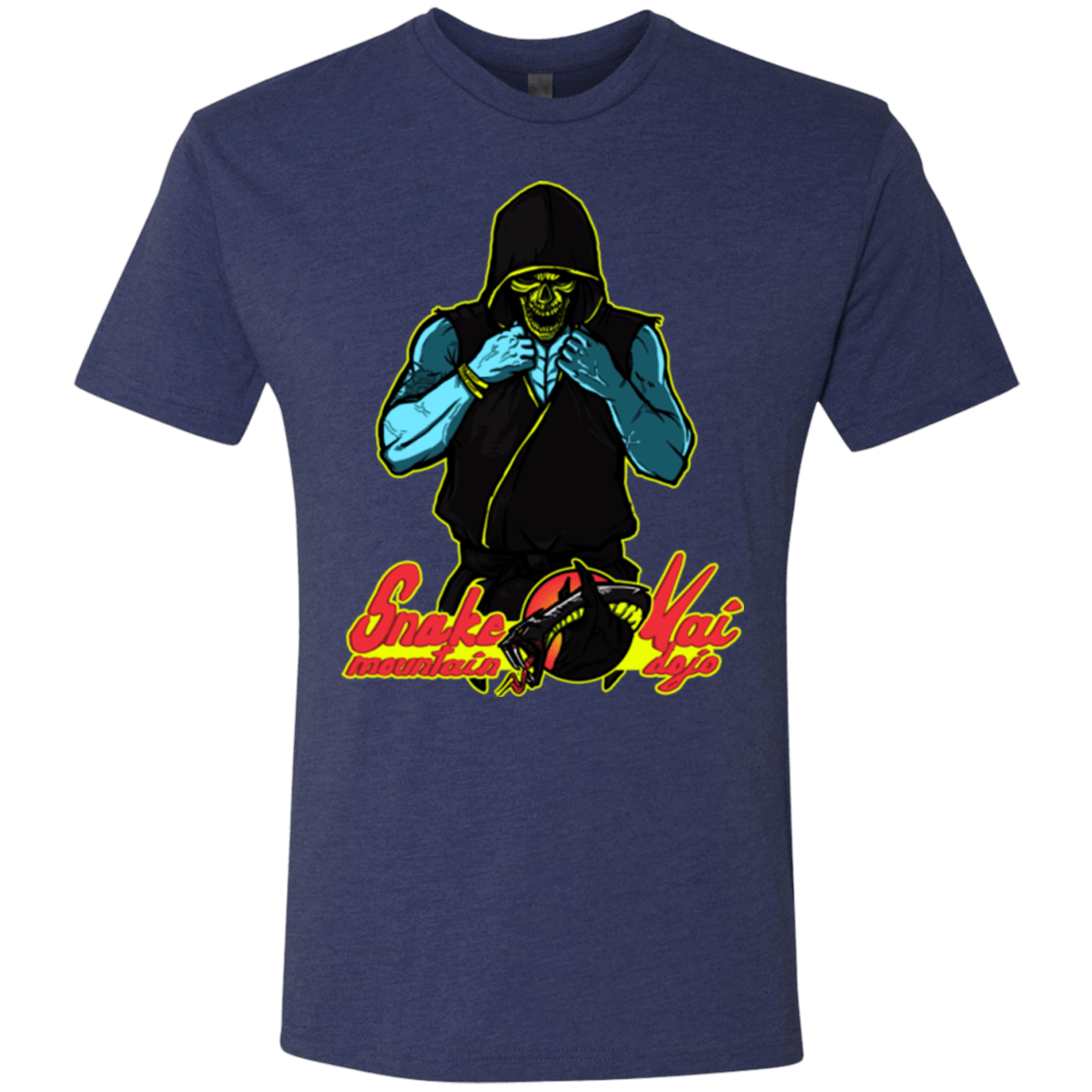 T-Shirts Vintage Navy / S Dojo Master Men's Triblend T-Shirt