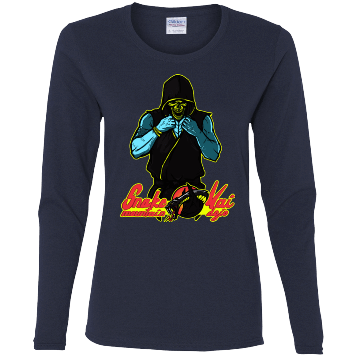 T-Shirts Navy / S Dojo Master Women's Long Sleeve T-Shirt
