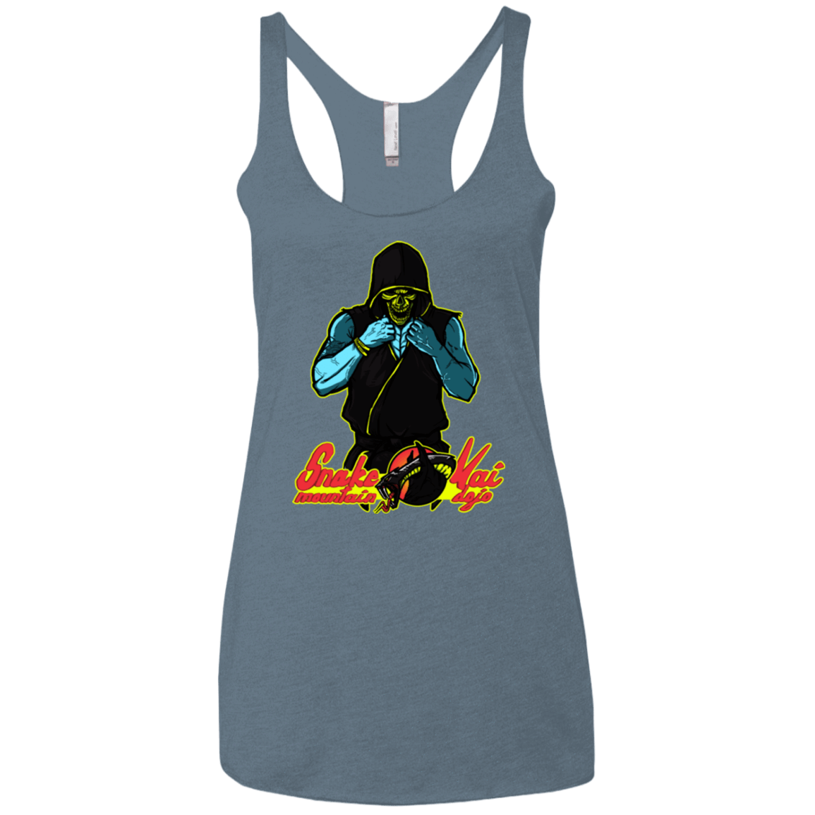 T-Shirts Indigo / X-Small Dojo Master Women's Triblend Racerback Tank