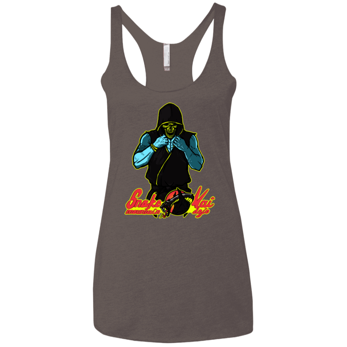 T-Shirts Macchiato / X-Small Dojo Master Women's Triblend Racerback Tank